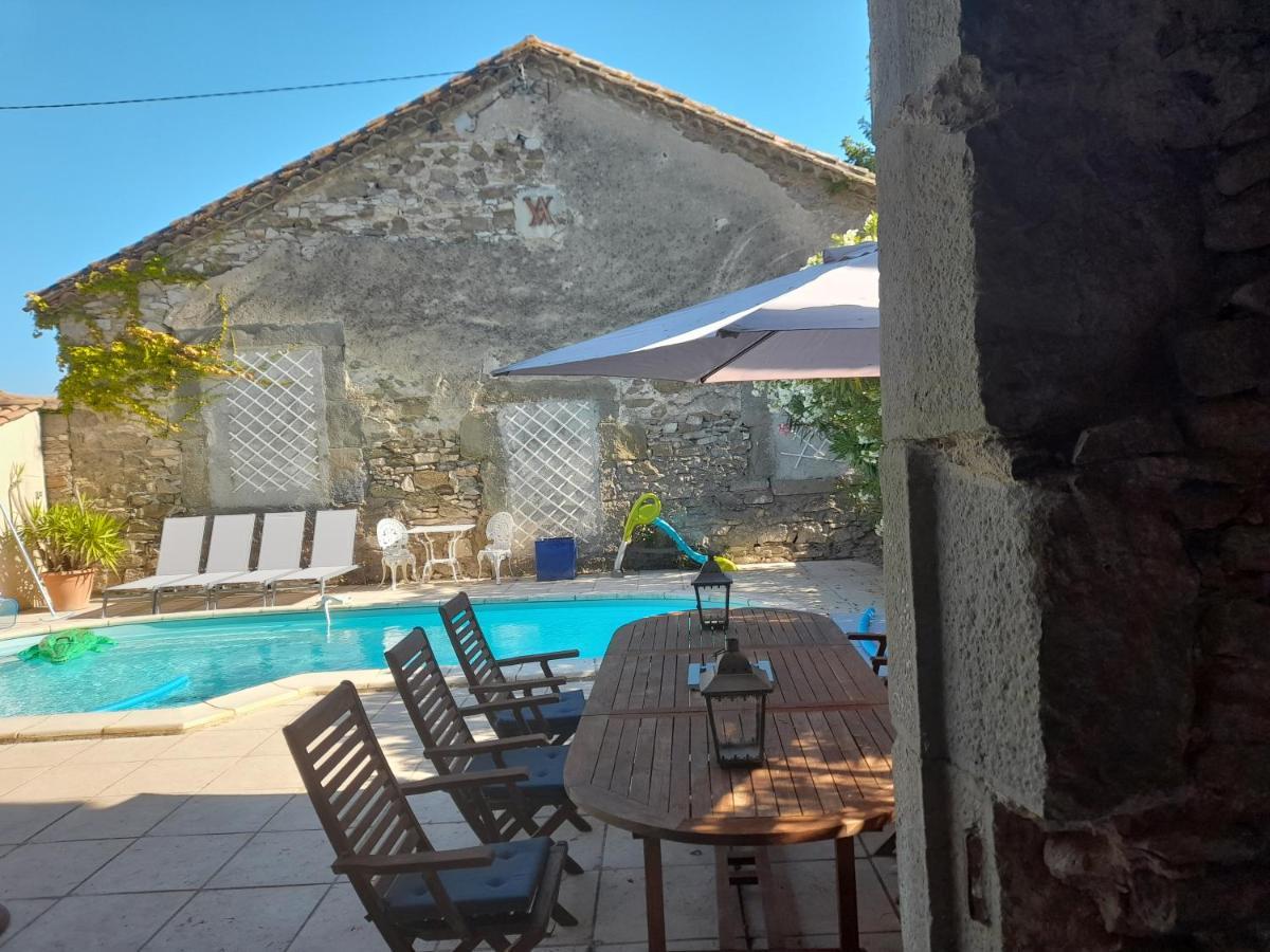 Le Gite De Sainte Valiere Piscine Et Spa Экстерьер фото